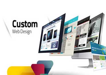 our website designing company showing graphical presentation of website design layers